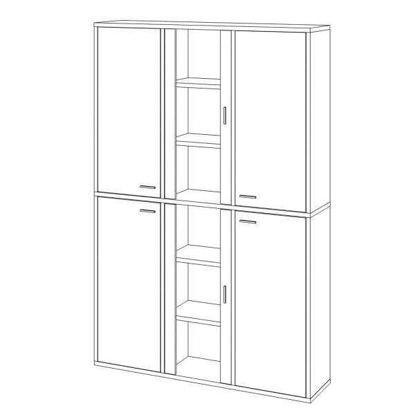 Купить стеллаж су (ш3в2)+4фг+2фс - 33 800 руб.