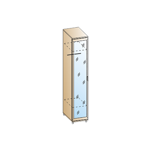 Купить шкаф мелисса шк-2827 - 14 857 ₽