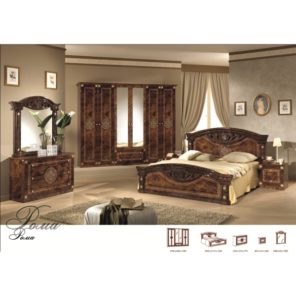 Купить спальный комплект шестидверный рома - 117 068 ₽