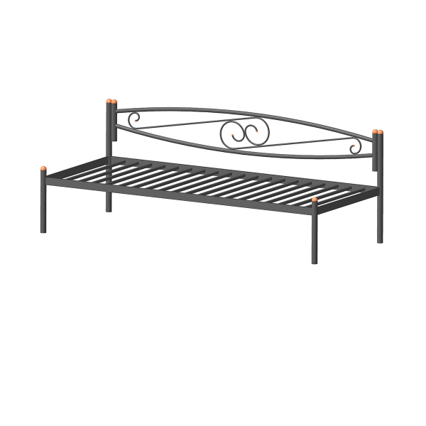Купить тахта металлическая волна - 13 859 ₽