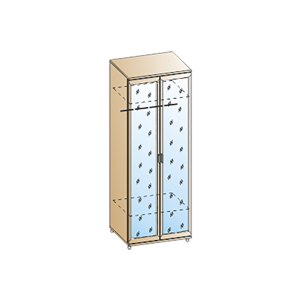 Купить шкаф мелисса шк-2803 - 24 758 ₽