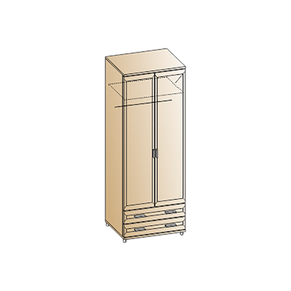 Купить шкаф мелисса шк-2805 - 26 915 ₽