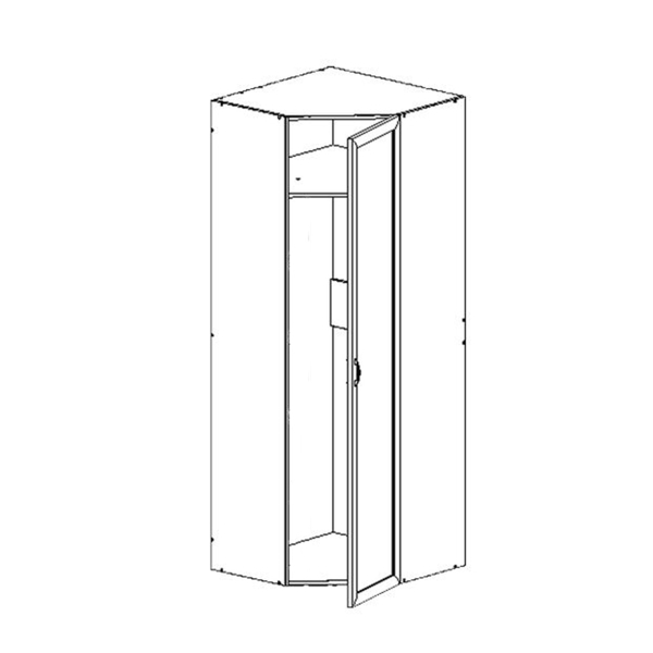Купить шкаф угловой стиль - 11 850 ₽