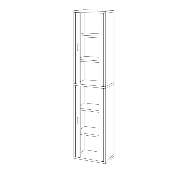 Купить стеллаж су (ш1в2)+2фс - 14 480 ₽